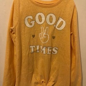 Orange shirt for girls.! Used